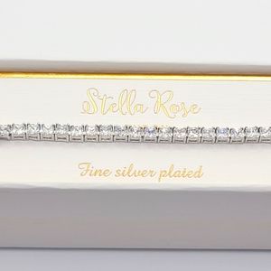 Stunning CZ Tennis Bracelet